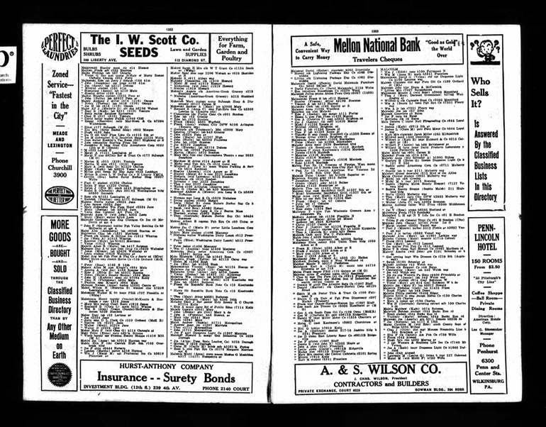 1931 Majsiewicz PA City Directory